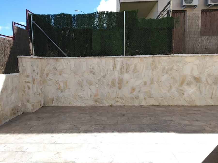 Revestimiento en piedra cuarcita