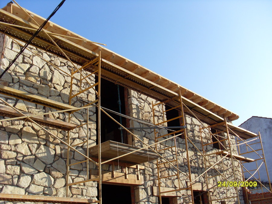 revestir pared con piedras