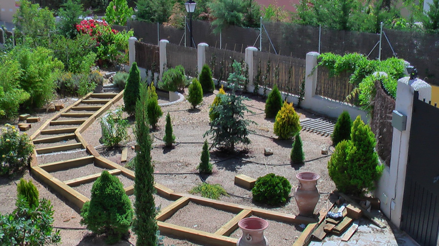 Riego automático por goteo