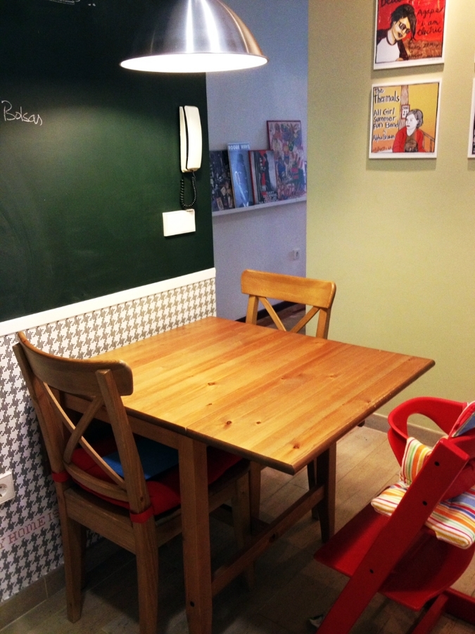 Rincón de desayuno en la cocina