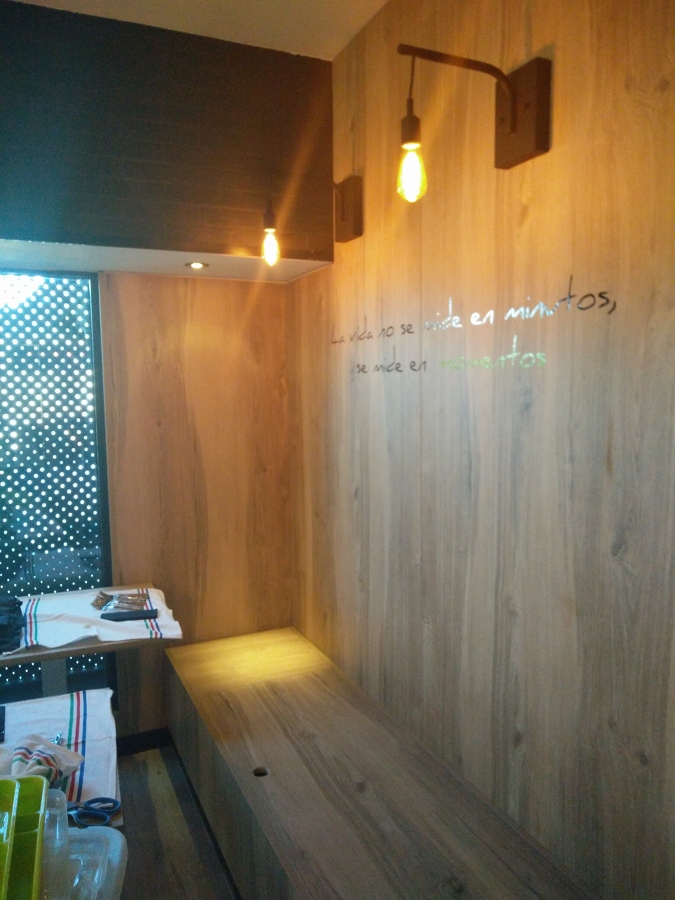 Rincón del restaurante