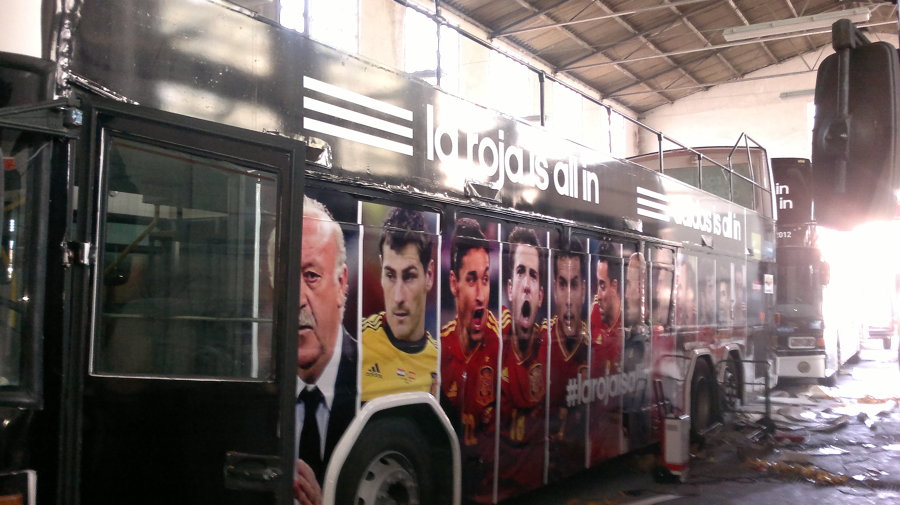 rotulacion integral de autobus