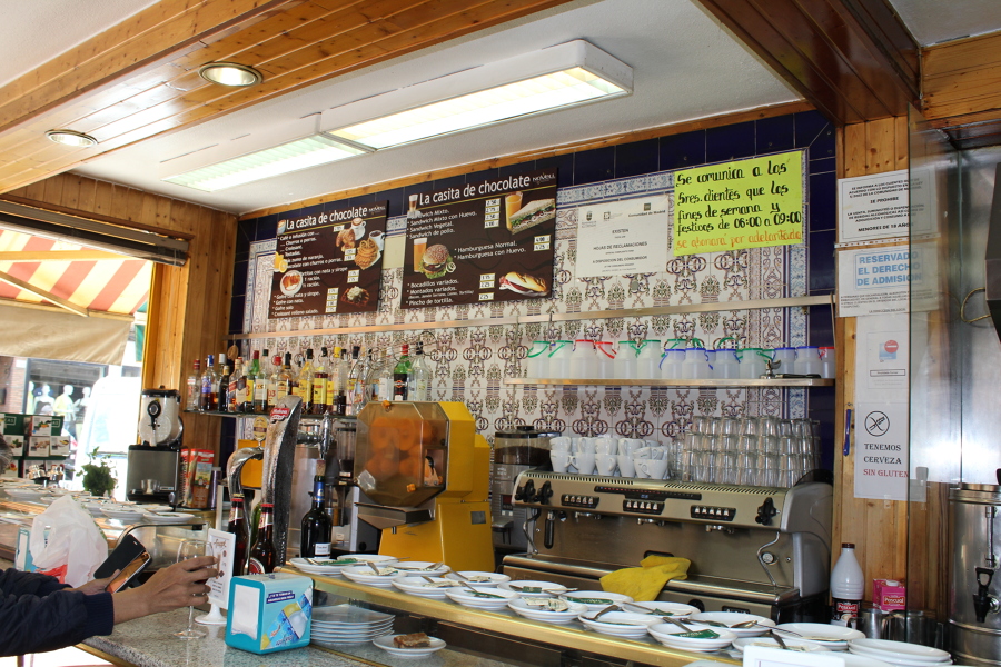 Rotulación interior (Carta de Menú)