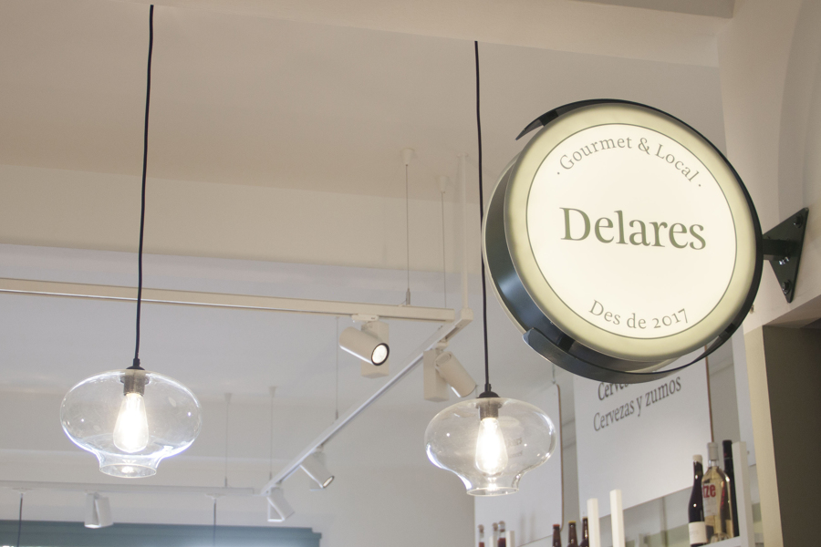 Rótulo interior  e Iluminación técnica y decorativa