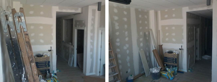 Sala de espera. Obra