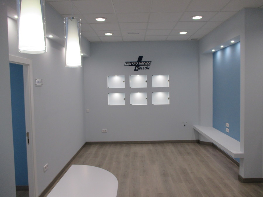 Sala de Espera sin amueblar