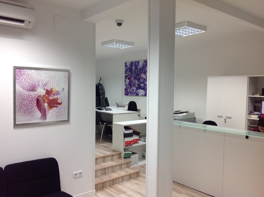 Sala de espera y recepción