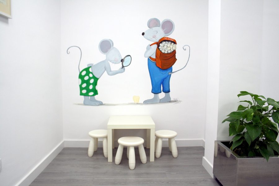 sala de espera zona infantil