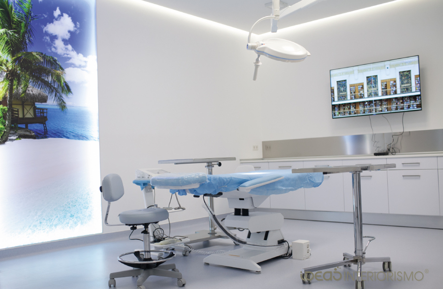 Sala de injertos capilares