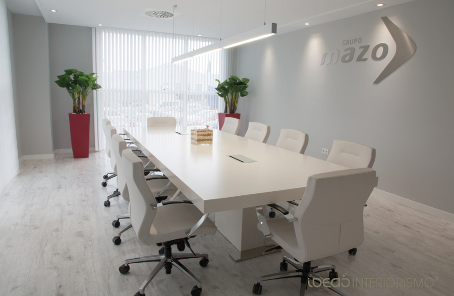 Sala de juntas del Grupo Mazo.