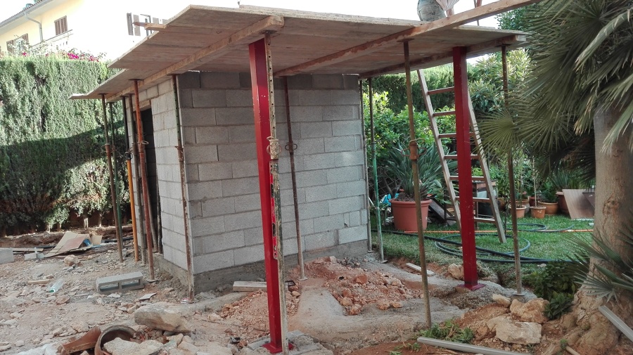 Sala de maquina y barbacoa