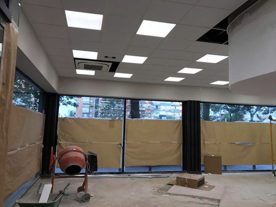 Sala de venta en obra