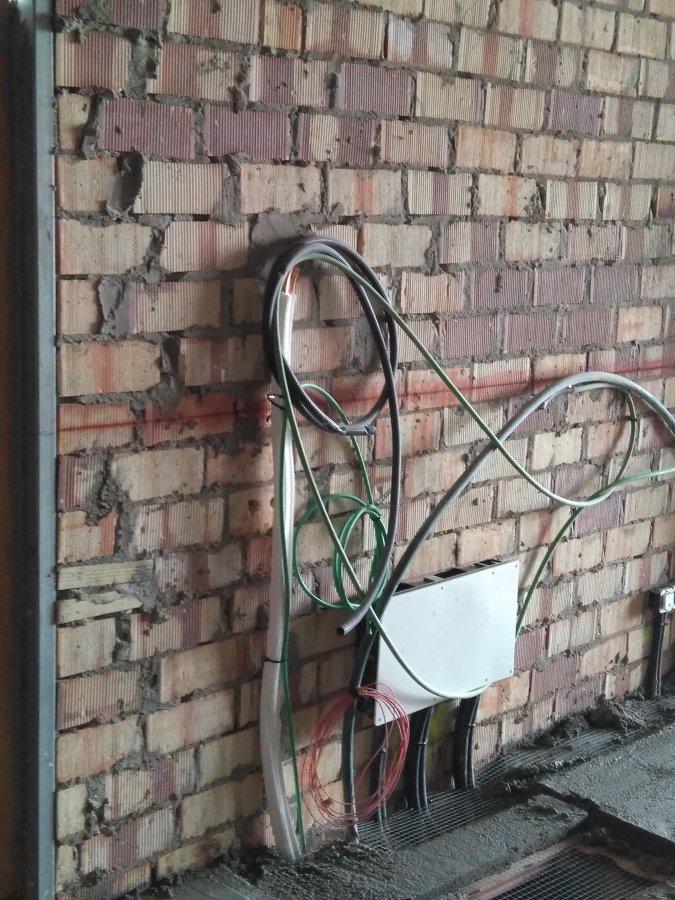 Salidas aire acondicionado , aspiración y conecciones sillones