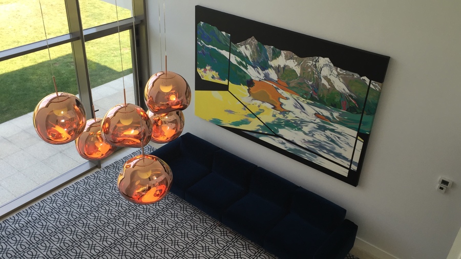 Salón a doble altura