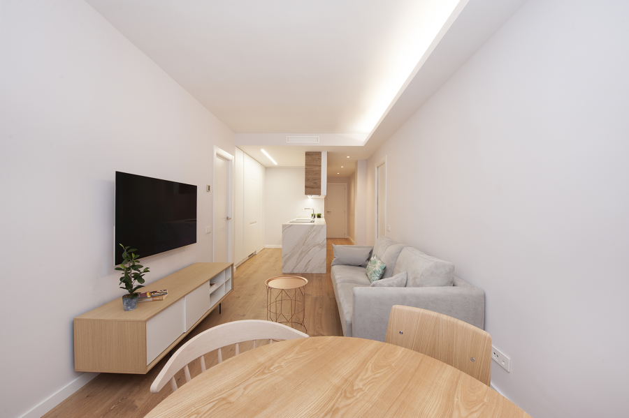 Salón abierto a la cocina | Sincro