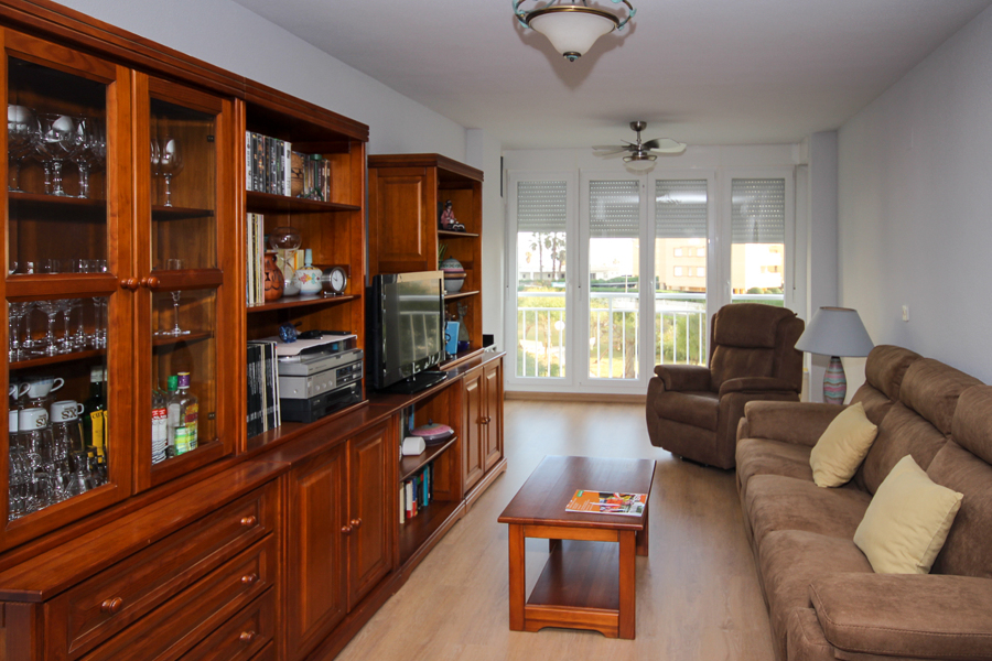 Salón ampliado - Después