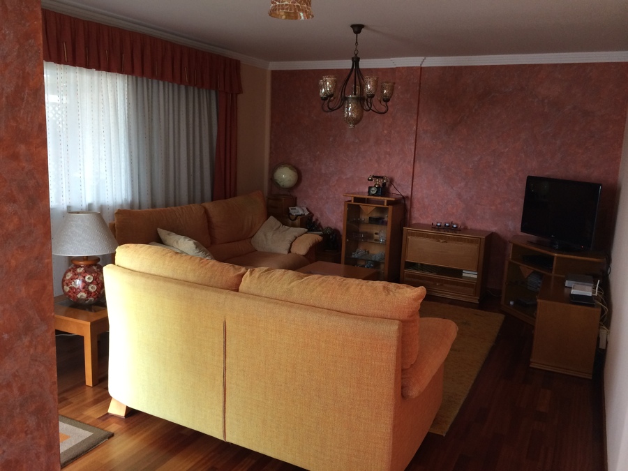 Salón antes de decorarlo