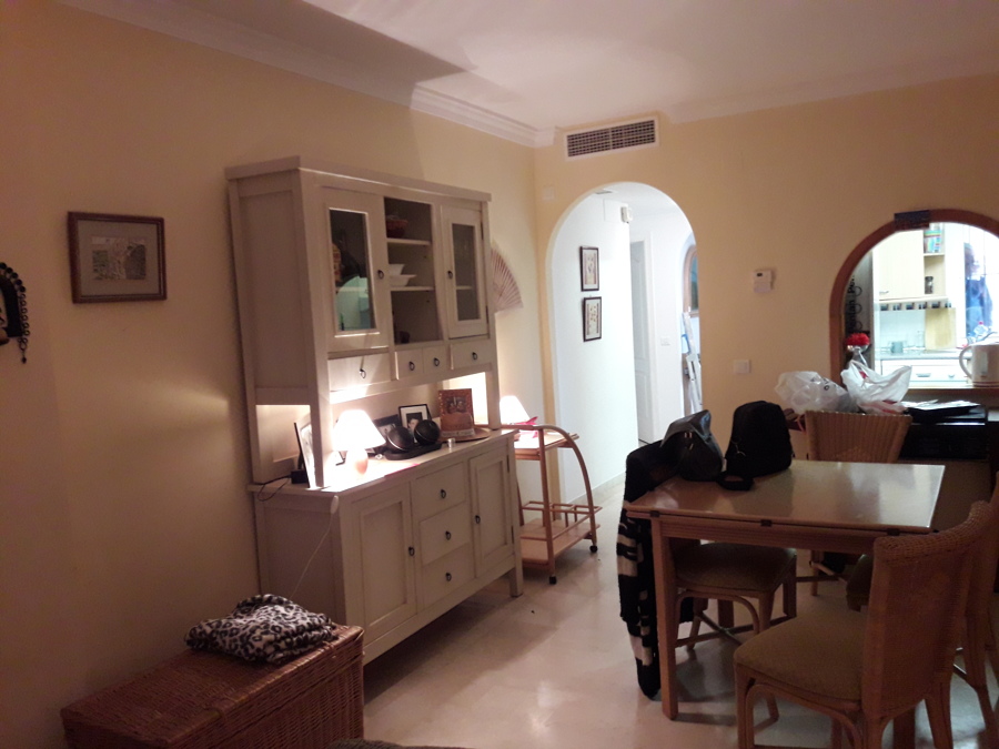 Salón antes de pintura