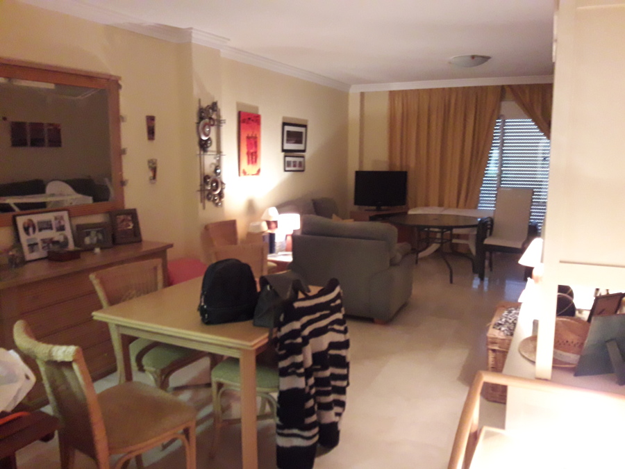 Salón antes de pintura