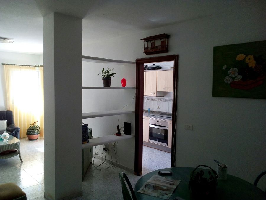 Salón antes de pintura.