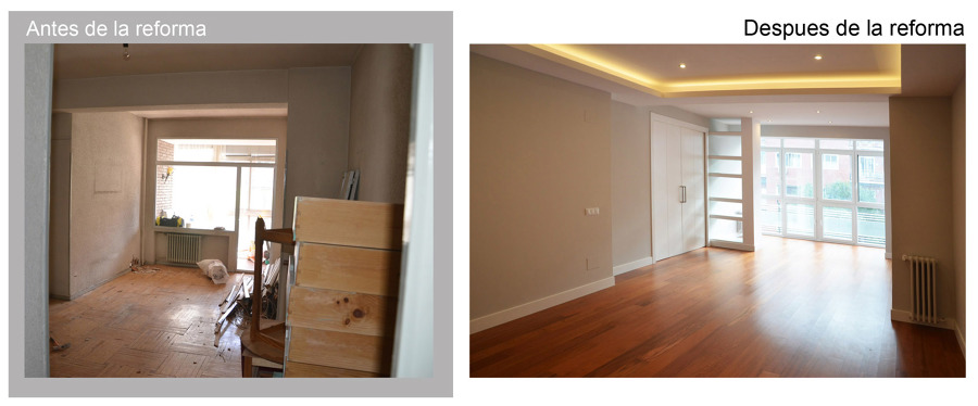 Salon antes y despues
