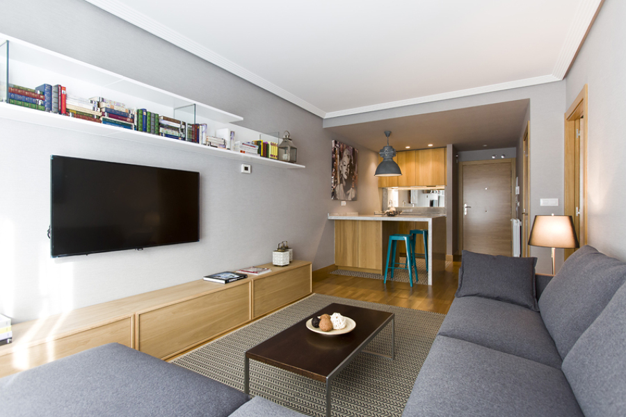 Salon - cocina abierta