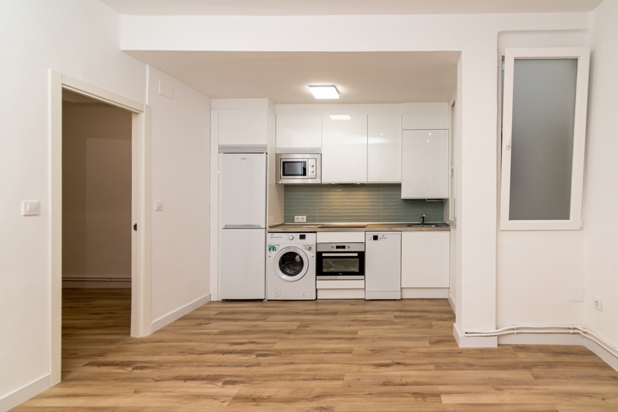 Salón-cocina Después