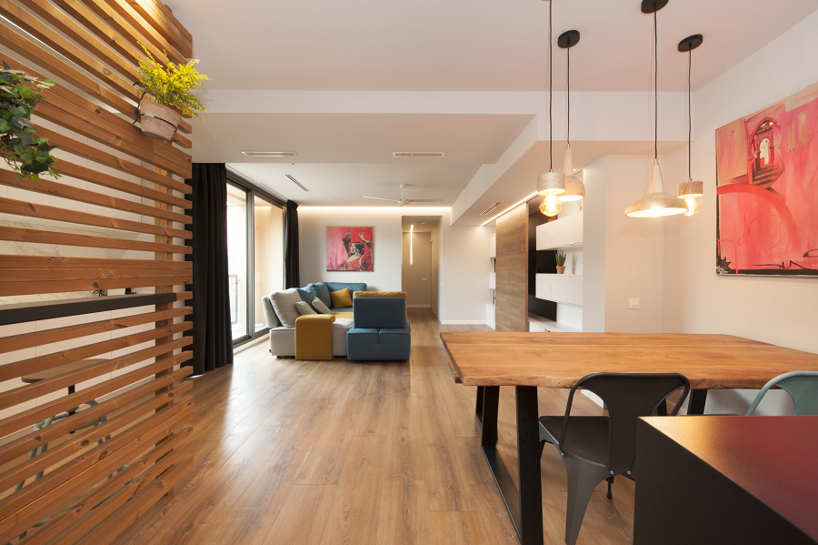 Salón comedor abierto