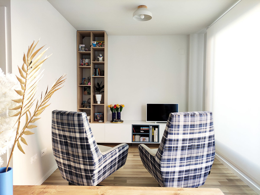 Salón-comedor abierto