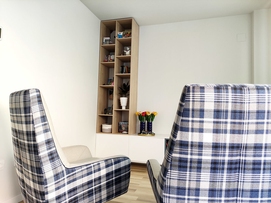 Salón-comedor abierto