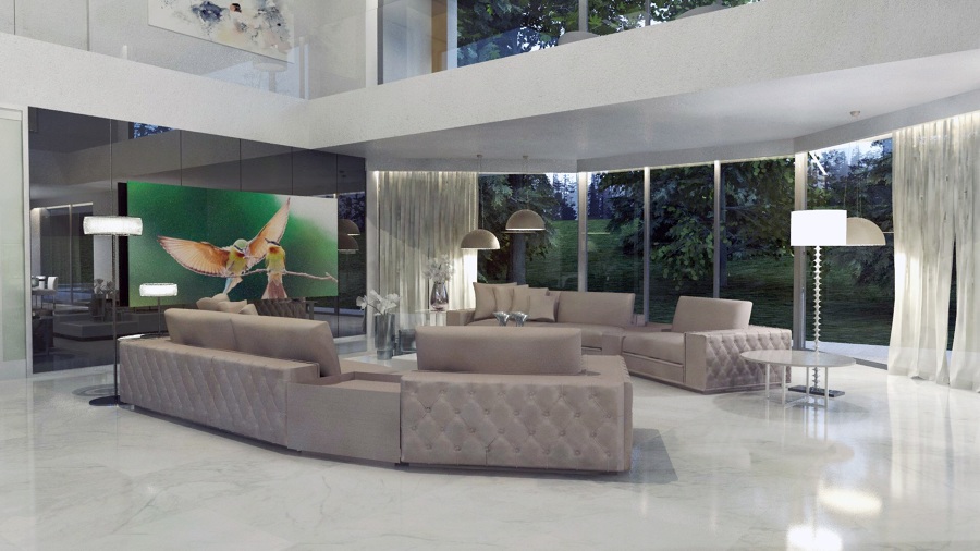 Salón comedor Casa Aurea