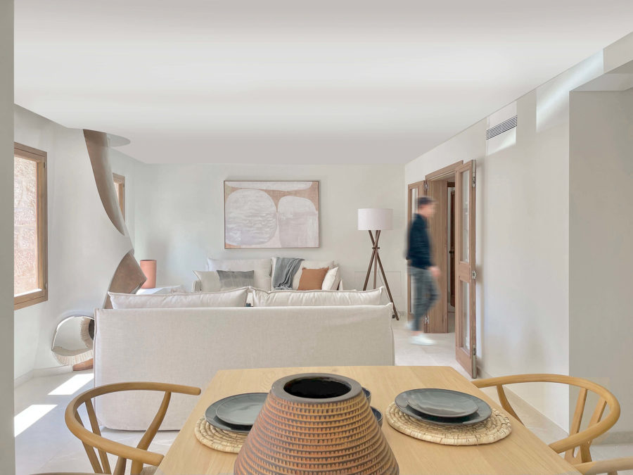 Salón / Comedor - Casa modernista en Pollença