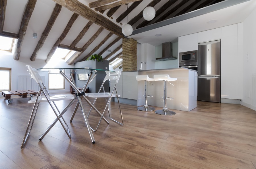 Salón-comedor-cocina