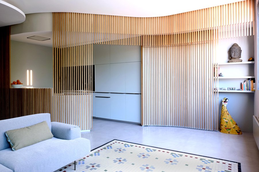 salón comedor cocina abiertos