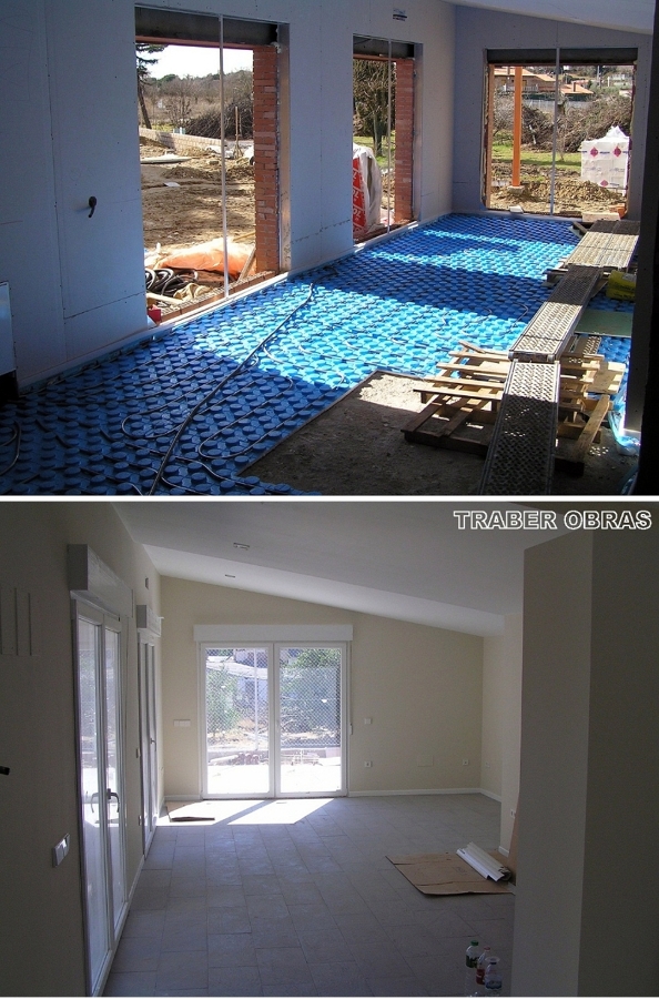 SALÓN COMEDOR DE LA VIVIENDA. FASES DE EJECUCIÓN.