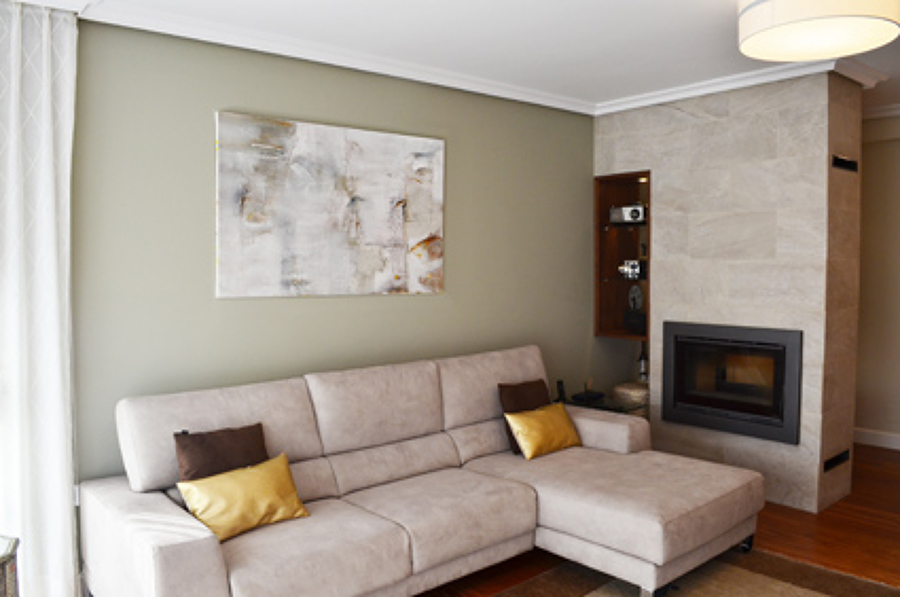 SALÓN CON CHIMENEA A 2 CARAS