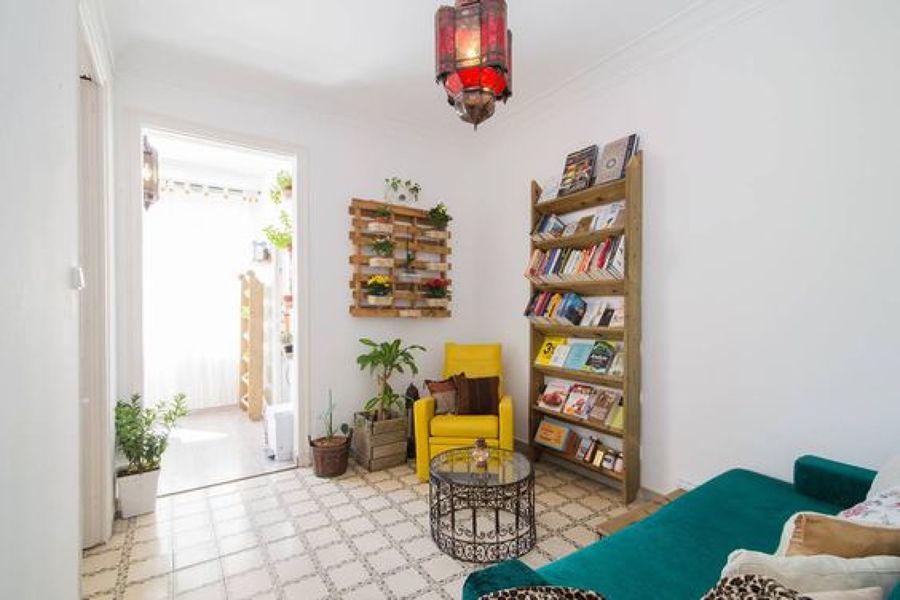 Salón con vista al comedor