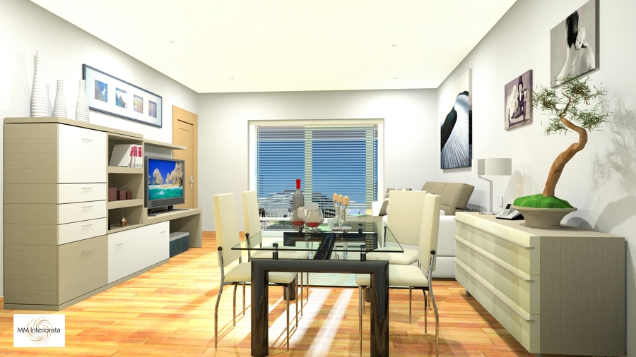 SALÓN DE UNA VIVIENDA A LA VENTA PARA REFORMAR EN PORTO CRISTO