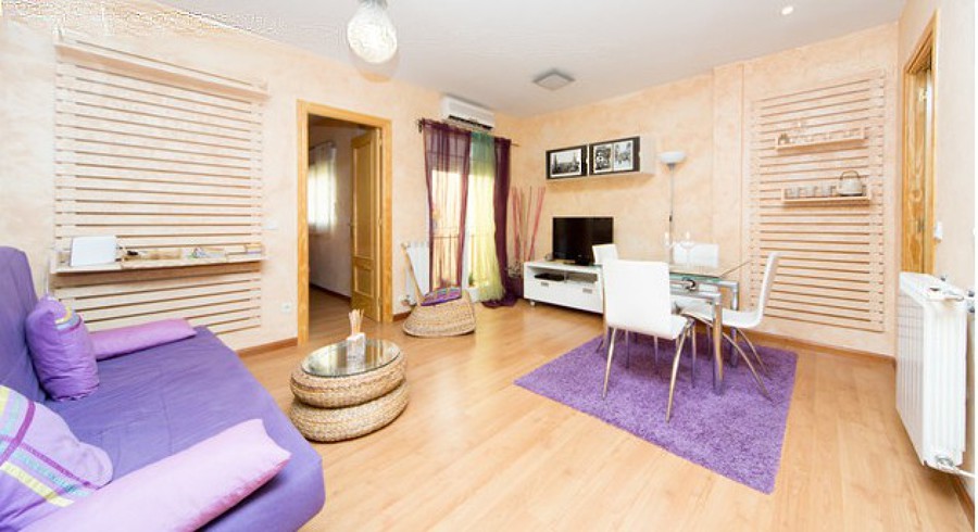 Salon después  apartamento lavapies