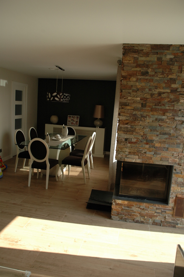 Salón - Detalle chimenea