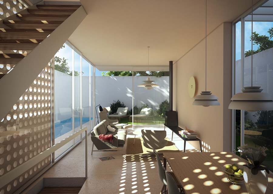 Salón en planta baja