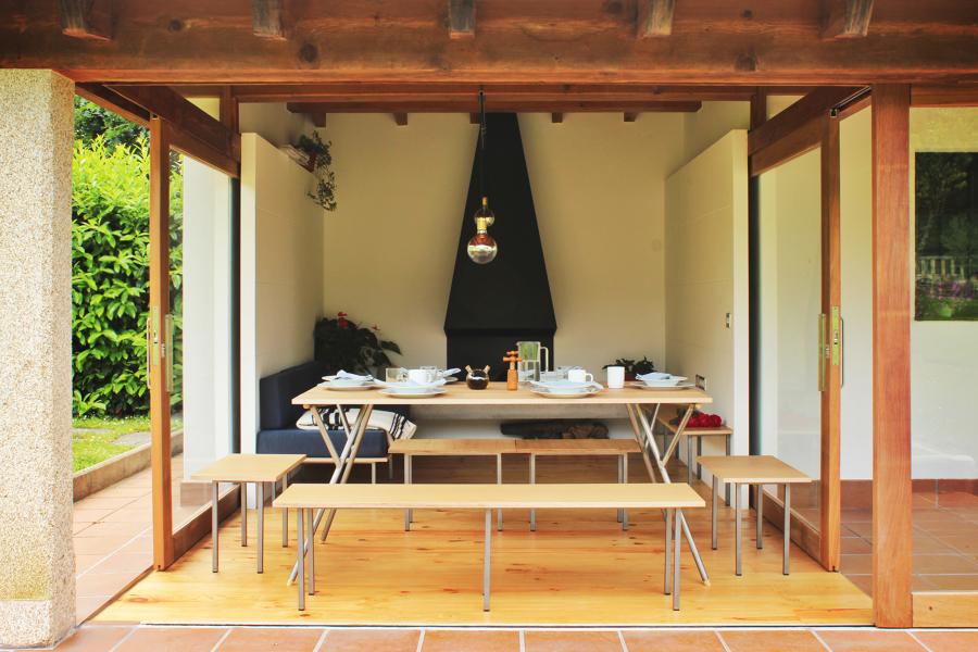 Salón en posición comedor