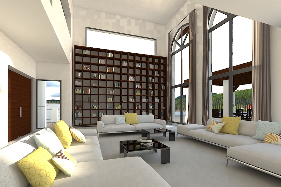 Salón en vivienda en benahavis