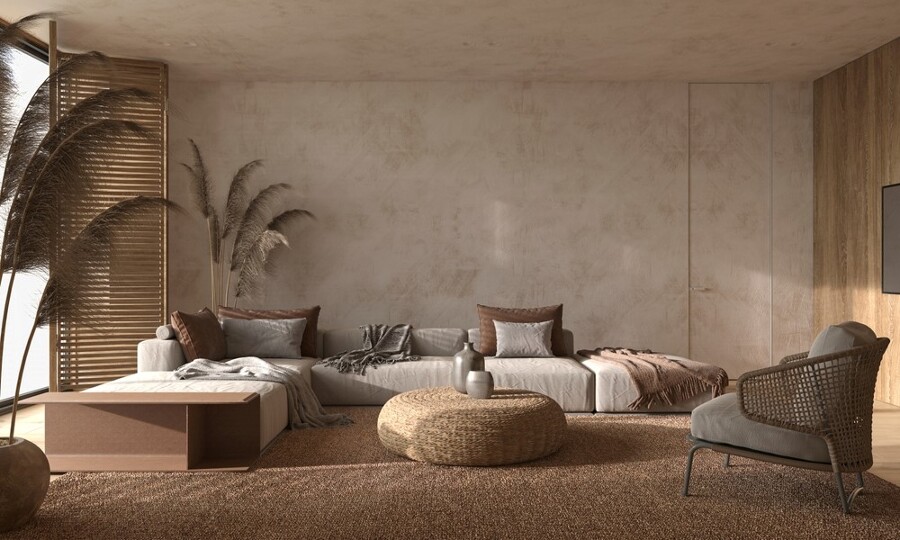 salon estilo nordico