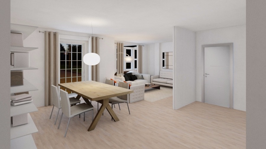 Salón,infografía del proyecto