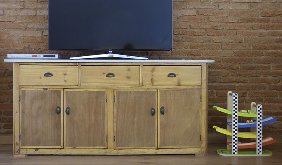 Salón - ladrillo visto