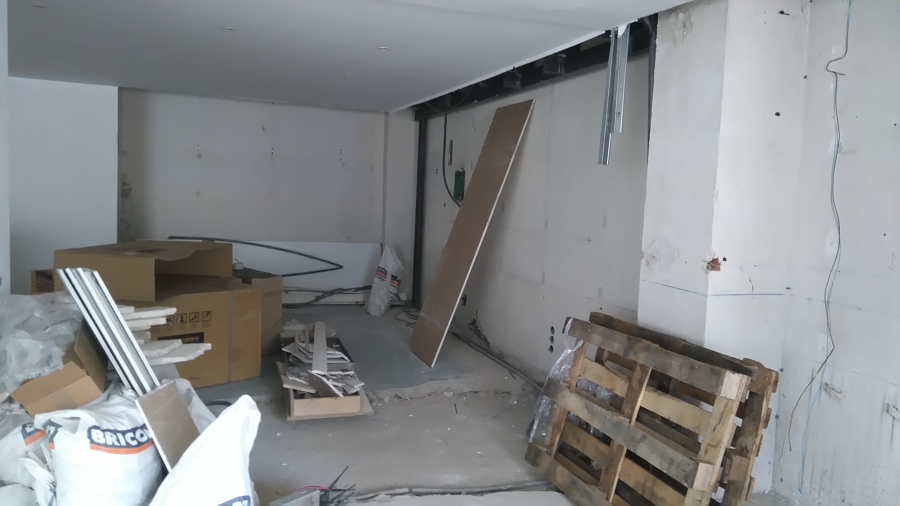 Salón pequeño antes