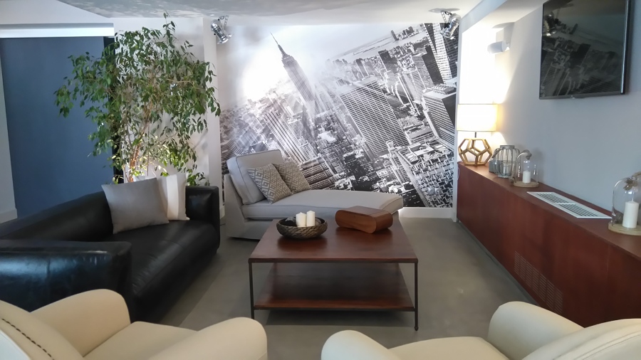 Salón pequeño después