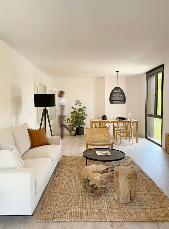 Salón - Piso piloto Mediterránea 1