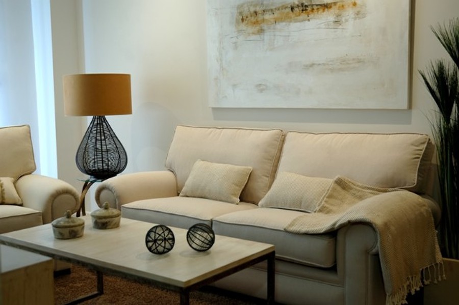 Salón piso piloto y alquiler